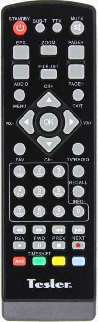Пульт ДУ SAT Tesler DSR-330