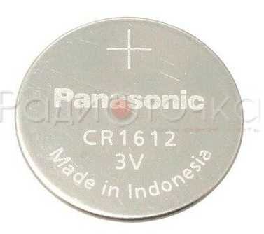 Элемент питания Panasonic CR1612 BL1