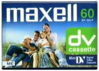 Видеокассета Maxell DVM-60  mini DV