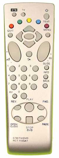 Пульт ДУ SAT THOMSON RCT-110SA1