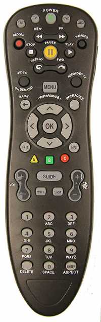 Пульт ДУ SAT MOTOROLA RC-15345807 / MXV3 / VIP2262E (Cisco, Билайн)