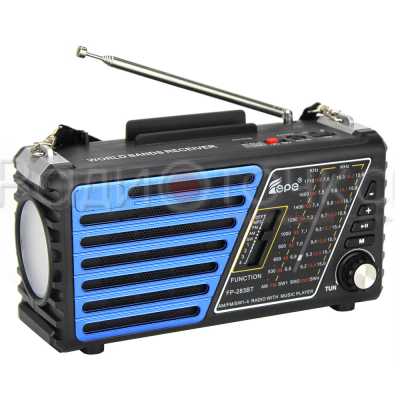Радиоприемник Fepe FP-283BT-S (USB, Bluetooth)