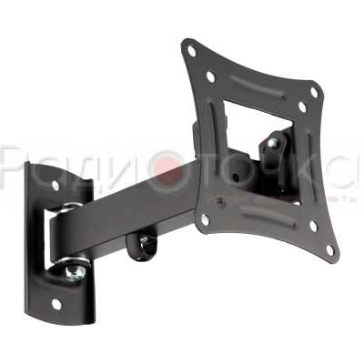 Кронштейн для LCD TV REXANT HOME (10" –27", 15кг, 75х75, 100х100)