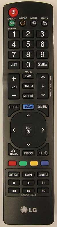 Пульт ДУ LG AKB72915244 / AKB72915236, (AKB72915279) LCDTV