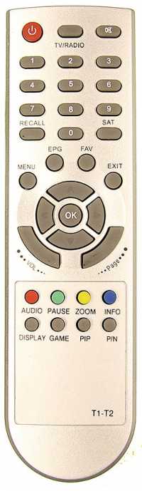 Пульт ДУ SAT TIGER T1-T2