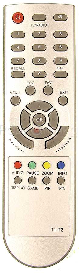Пульт ДУ SAT TIGER T1-T2