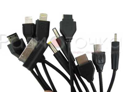 Переходники USB для зарядки сот.телефонов UR-108 (10 разъемов)