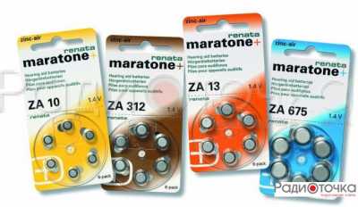 Элемент питания Renata ZA-675 BL6