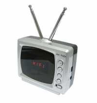 Портативная акустика Орбита HY-TV01 Телевизор (3W, TF, FM, USB, аккум.)
