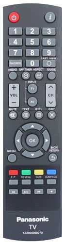 Пульт ДУ Panasonic TZZ00000007A