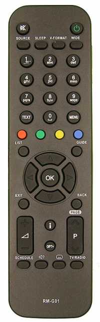 Пульт ДУ SAT HYMAX RM-G01 (НТВ+ ЛАЙТ)