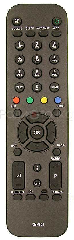 Пульт ДУ SAT HYMAX RM-G01 (НТВ+ ЛАЙТ)