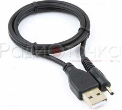 Кабель Gembird USB 2.0 A вилка -DC, 2.5мм, 5V, 2A, 0.7 м