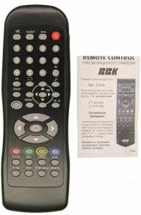Пульт ДУ BBK RC-2603, RC-3704 (TV LCD), ( замена )