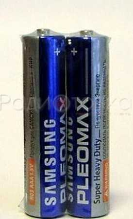 Элемент питания Pleomax Samsung R03/286