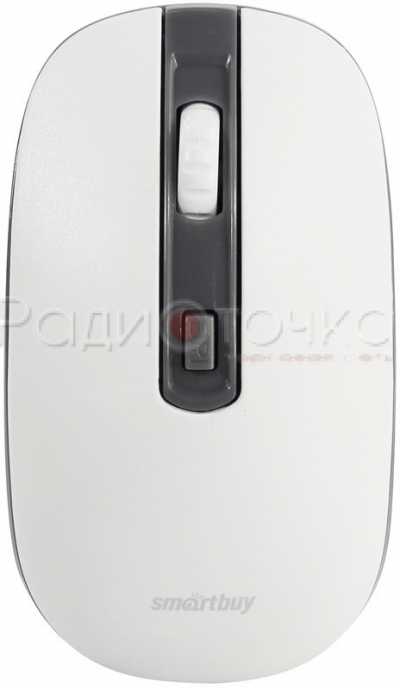 Мышь беспроводная Smartbuy ONE 359G бело-серая (1600 dpi)