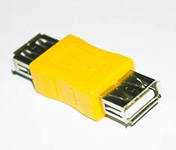 Переходник гнездо USB - гнездо USB 2.0 AF/AF (VAD7901/CA408)
