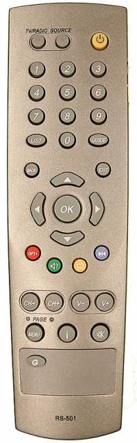 Пульт ДУ SAT HYMAX RS-501, RS-521