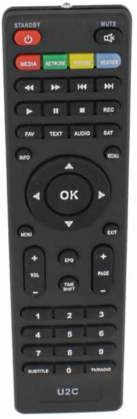 Пульт ДУ SAT U2C Master DVB-T2