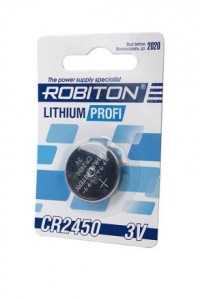 Элемент питания Robiton PROFI CR2450 3V