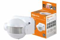 Датчик движения TDM ДДС-02 (1100Вт 12 м 180° настенный IP44)