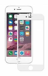 Защитное стекло для iPhone 6/6S (4.7, белый) 3D