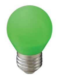 Лампа Uniel Шар G45 E27 5W Зеленый 77x45