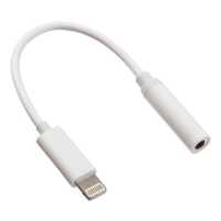 Переходник гнездо дж 3.5 - Apple 8-pin штекер 5см ( iPhone 7)