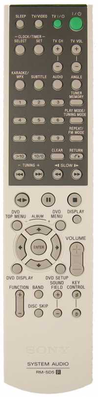 Пульт ДУ SONY RM-SD5 (AUX) оригинал