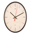 Часы настенные "Рубин" Классика (круг d=19,5см, корпус черный)