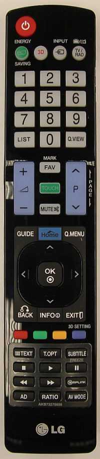 Пульт ДУ LG AKB73275656, LCDTV, оригинал