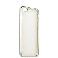 Чехол-накладка iPhone 7/8 / SE 2020 (4.7) силикон,  (прозрачный, черный)