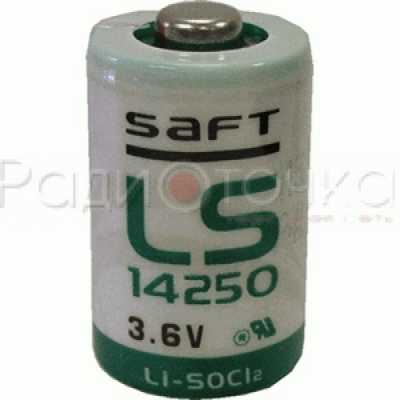 Элемент питания Saft LS 14250/STD 1/2AA  1Ah 3.6V