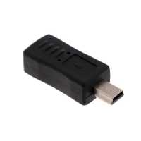 Переходник штекер mini USB - гнездо micro USB