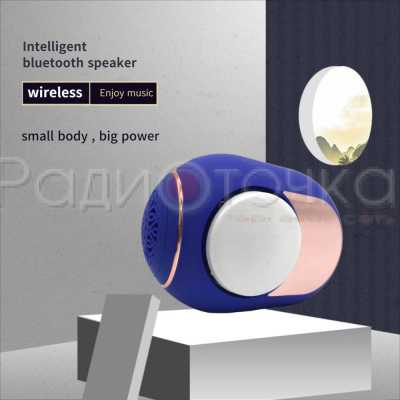 Портативная акустика GOOLDEN EGGS (TF,USB,8W,FM,встроенный аккум,AUX)