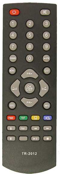 Пульт ДУ SAT OPENBOX T2-01 HD, DVB-T2 (TRIMAX)