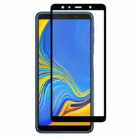 Защитное стекло для Samsung Galaxy A7 (2018, SM-A750F/DS) black 2.5D