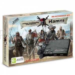 Игровая приставка SEGA Magistr Hamy 4 (350 встроенных игр) Assassin Creed Black