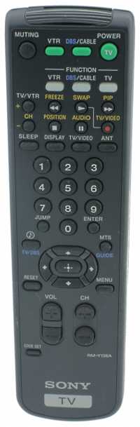 Пульт ДУ SONY RM-Y136 / RM-Y137, оригинал