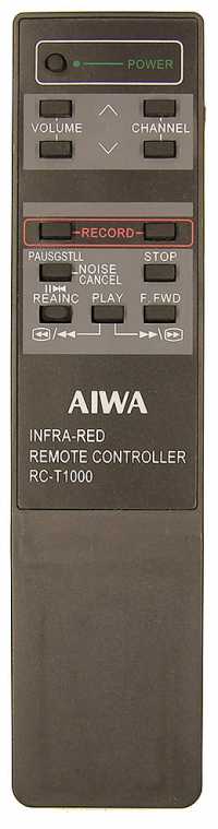 Пульт ДУ Aiwa RC-T1000, моноблок