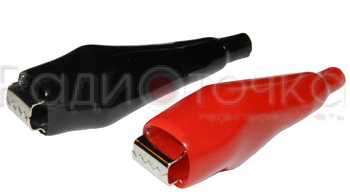 Крокодил-зажим   5А черный