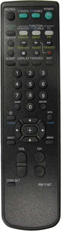 Пульт ДУ SONY RM-Y167 (универсал)