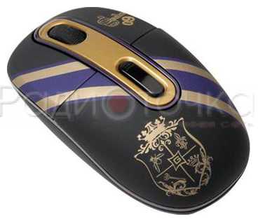 Мышь G-Cube GLR-20RR, мини, 2.4ГГц, USB, рисунок- "Royal Club"