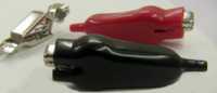 Крокодил-зажим  20А красный