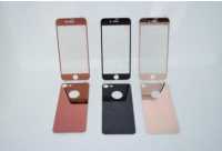 Защитное стекло для iPhone 7 Plus /8 Plus +стекло на заднюю крышку (красное) 3D