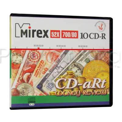 CD-R Mirex "CD-aRT"700Mb 48x (Портмоне 10CD)