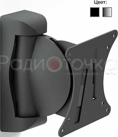 Кронштейн для LCD TV Electriclight КБ-01-7 (10"-23", 20 кг, 75 x 75, 100 x 100)