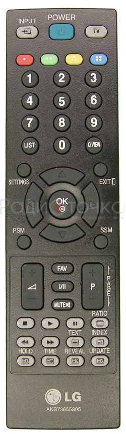 Пульт ДУ LG AKB73655805, LCDTV, оригинал