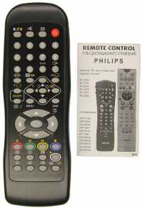 Пульт ДУ PHILIPS RC-2030, RC-2031, RC-2033, RC-2062, RC-2591, RC-2592, RC-19042002 ( замена )