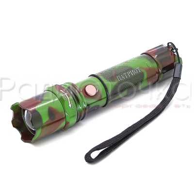 Фонарь Патриот PT-FLR08 (1L, 18650.,ZOOM)